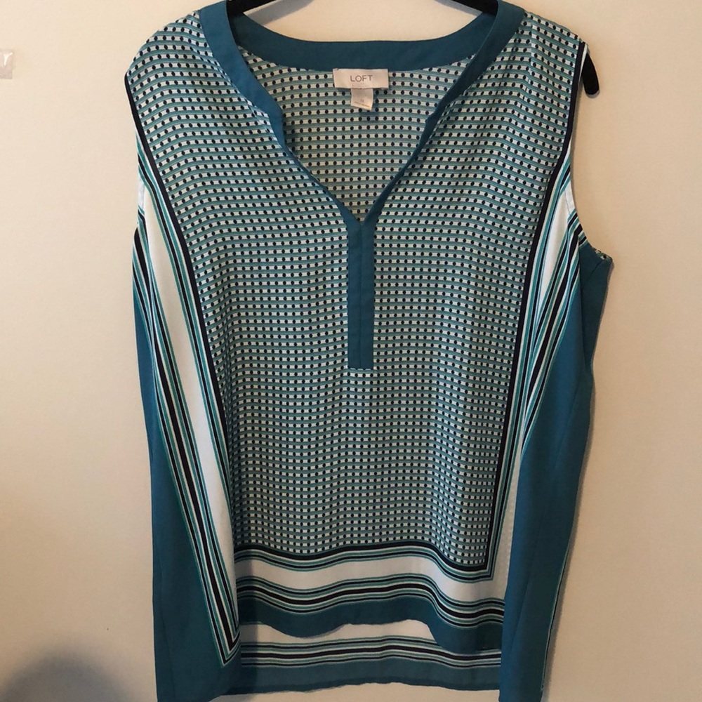 LOFT sleeveless blouse